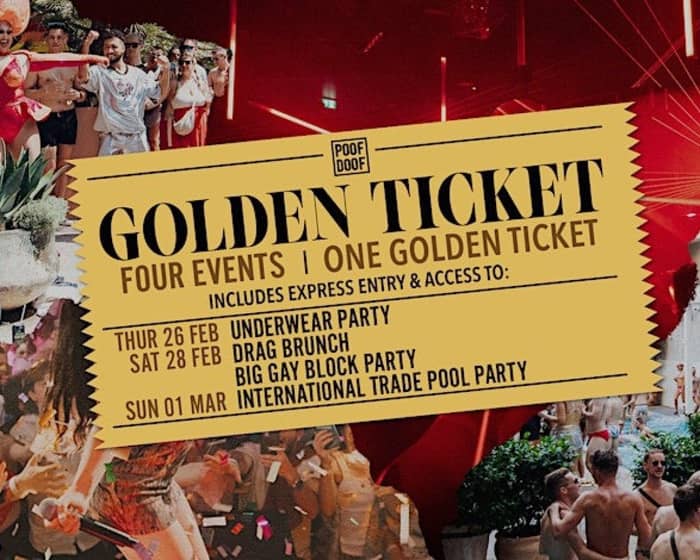 Poof Doof Mardi Gras Golden Ticket tickets