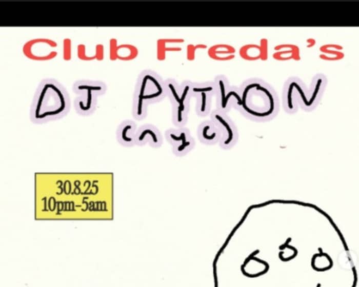 DJ Python tickets