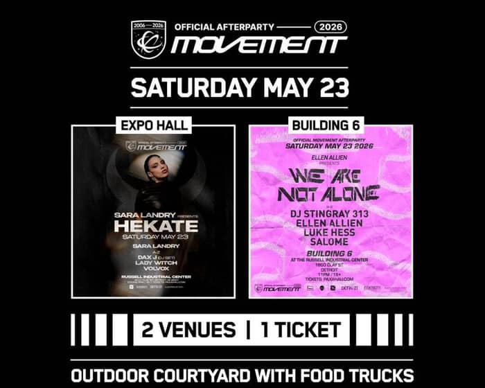 Official Movement Afterparty tickets