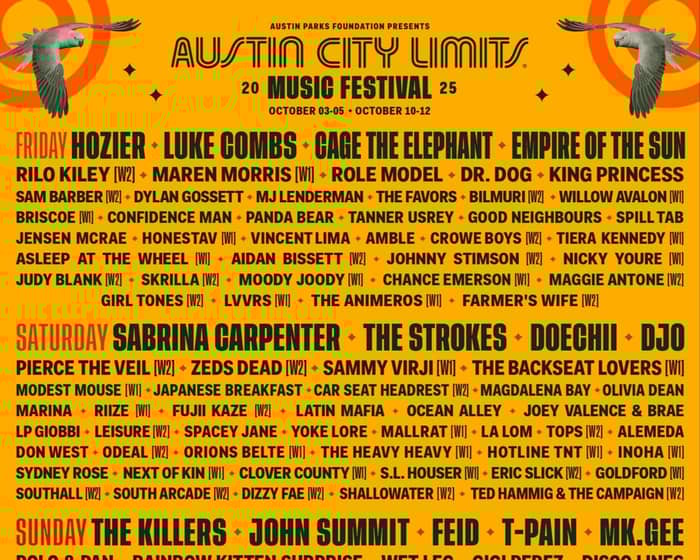Austin City Limits - Weekend 2 tickets