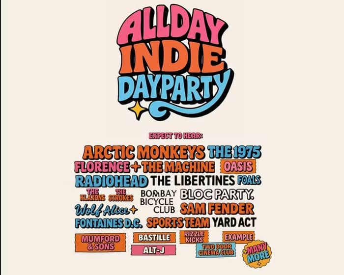 Allday Indie Outdoor Festival tickets