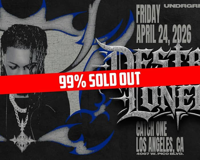 Destroy Lonely tickets