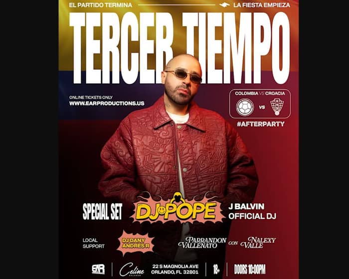 ''El Tercer Tiempo'' Colombia Game After Party tickets
