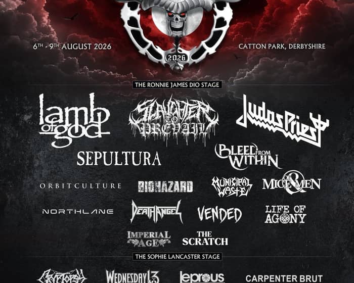 Bloodstock Open Air 2026 tickets