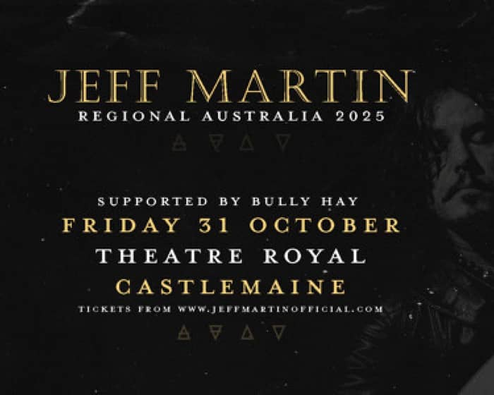 Jeff Martin tickets