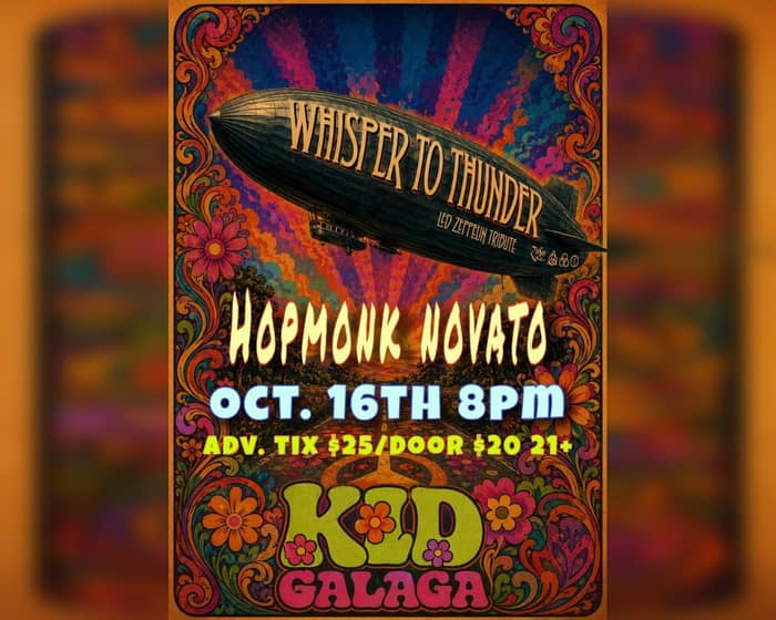 Whisper To Thunder + Kid Galaga tickets