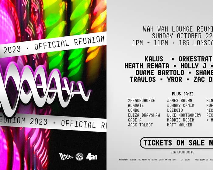 Wah Wah Lounge events