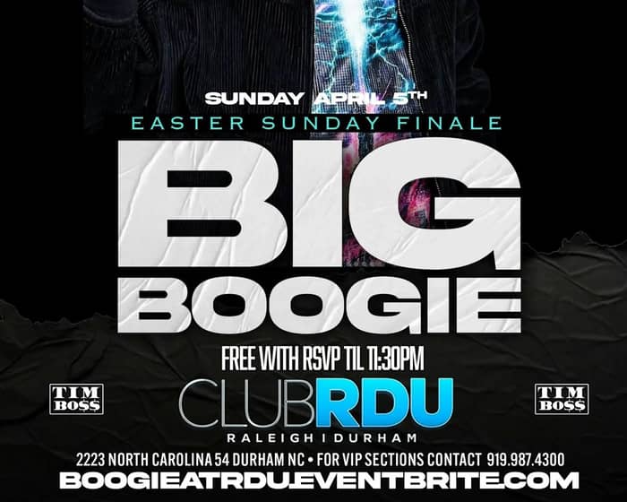 Big Boogie tickets