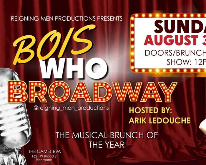 Drag Brunch: Bois Who Broadway tickets