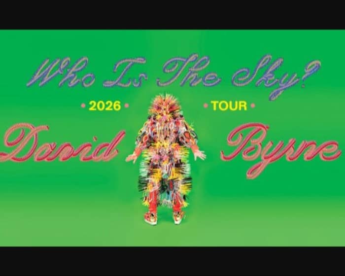 David Byrne tickets