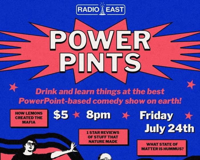 PowerPints: Drink and learn things at the best PowerPoint-based comedy show on earth! tickets