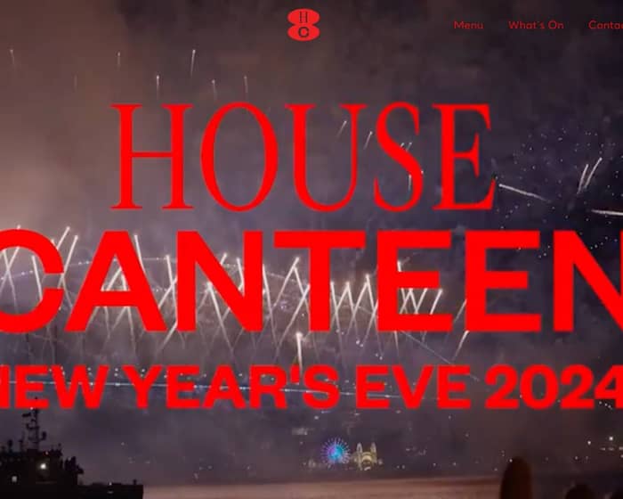 House Canteen - Sydney Opera House events