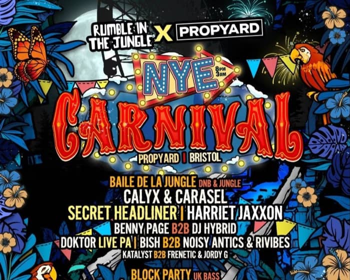 NYE Carnival: Rumble In The Jungle x Propyard tickets