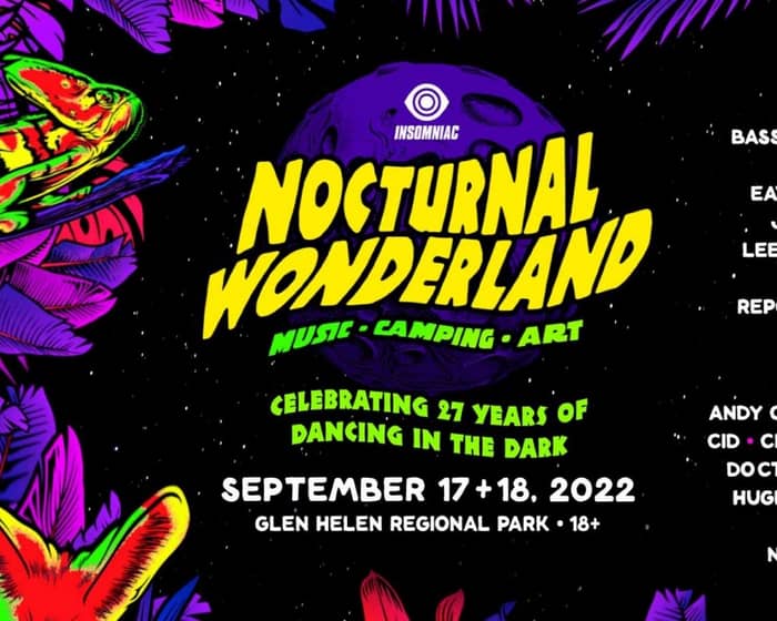 Nocturnal Wonderland 2022 tickets