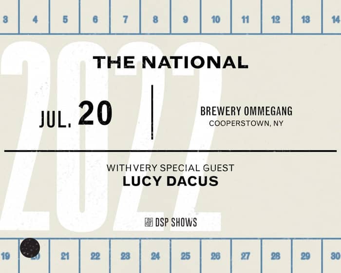 The National - Summer 2022 tickets