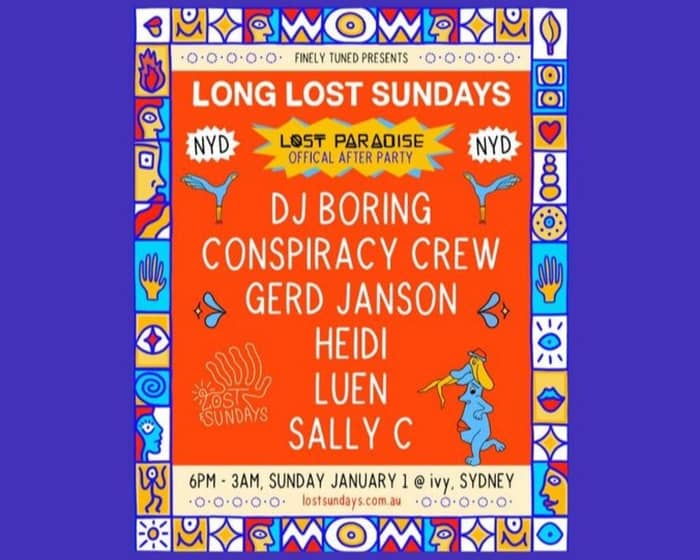 Lost Sundays NYD ft. DJ Boring, Gerd Janson, Heidi, Sally C & friends tickets