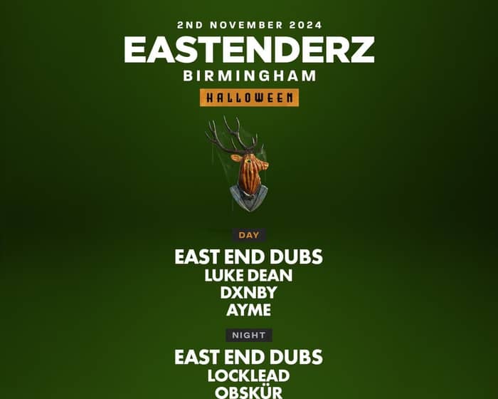 Eastenderz Birmingham Halloween tickets