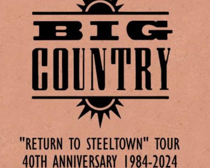 Big Country tickets