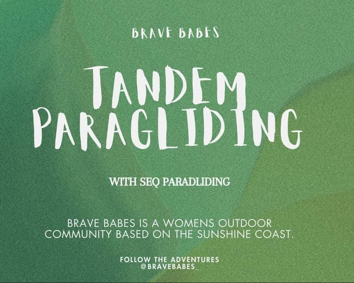 Tandem Paragliding with Brave Babes tickets