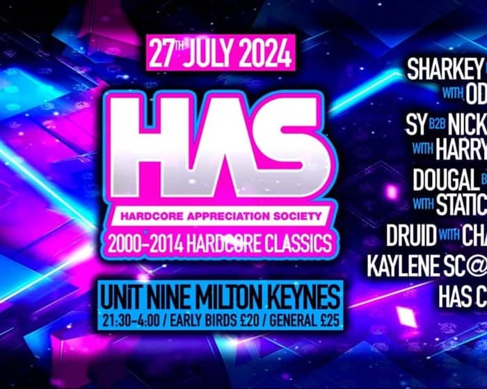 H.A.S Summer Special, Sharkey and Charlie B's birthday bash tickets