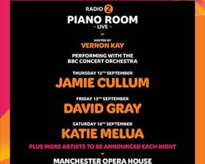 BBC Radio 2 Piano Rooms Live: David Gray tickets