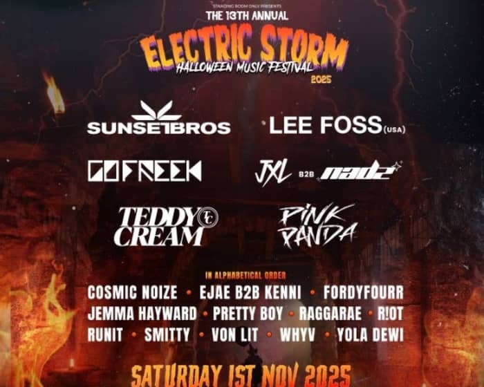 Electric Storm Halloween Music Festival 2025 tickets