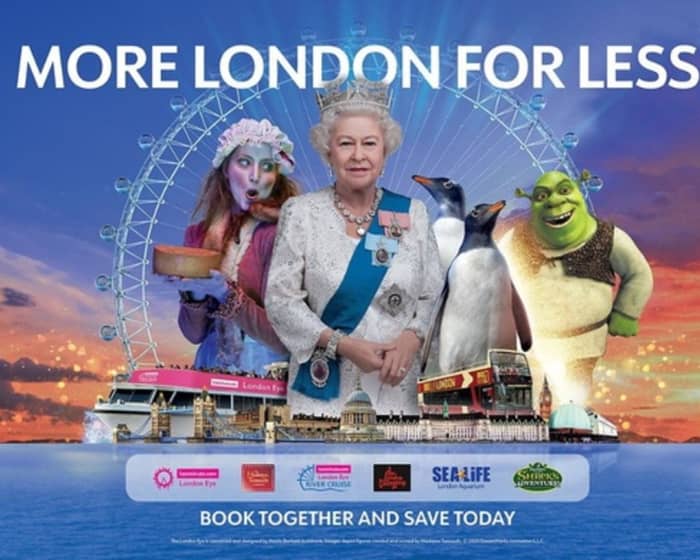 Merlin’s Magical London: 3 Attractions In 1: Shrek's Adventure! & Sea Life & Madame Tussauds tickets