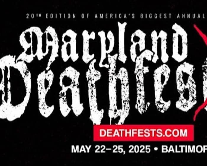 Maryland Deathfest XX tickets