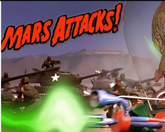 TIM BURTON'S MARS ATTACKS!! Presented in 35mm tickets