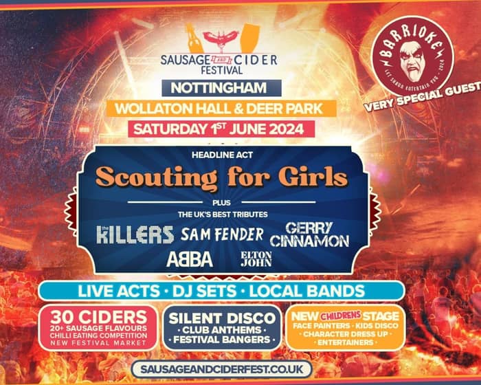 Sausage and Cider Festival - Nottingham 2024 tickets