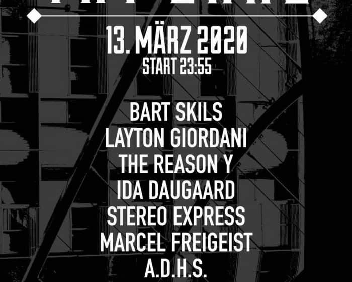TRY Land with Bart Skils, Layton Giordani, The Reason Y, Ida Daugaard, Stereo Express tickets