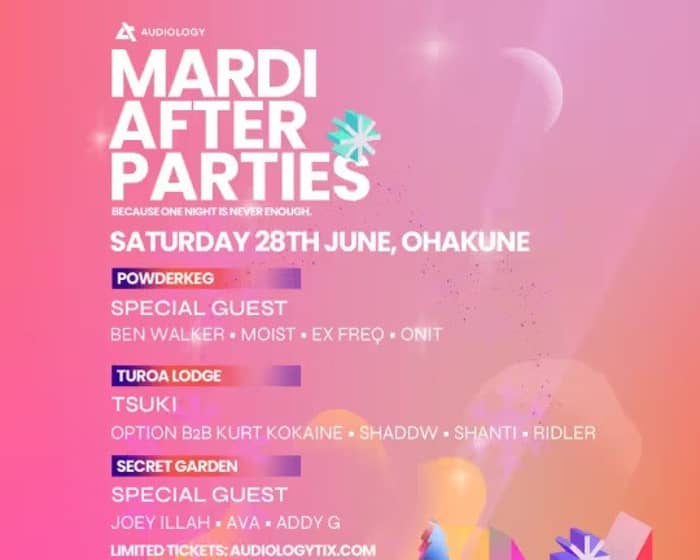 Ohakune Mardi Gras 2025 | Afterparties tickets