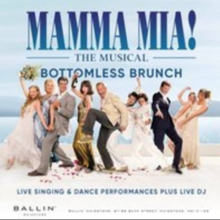 Mamma Mia The Musical Bottomless Brunch events