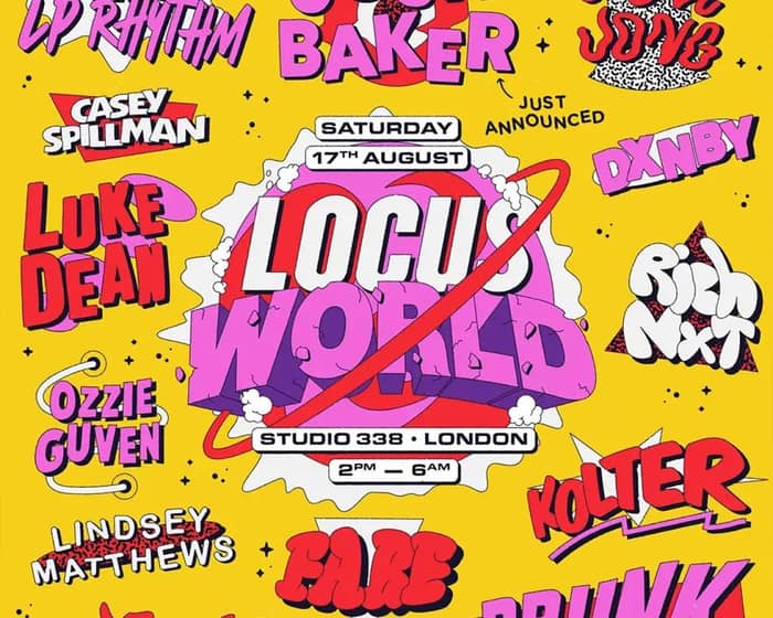 LOCUS WORLD tickets