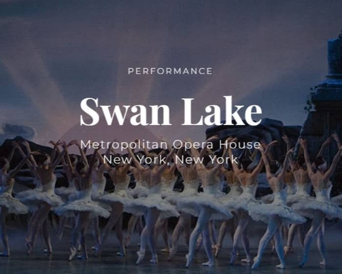Swan Lake tickets
