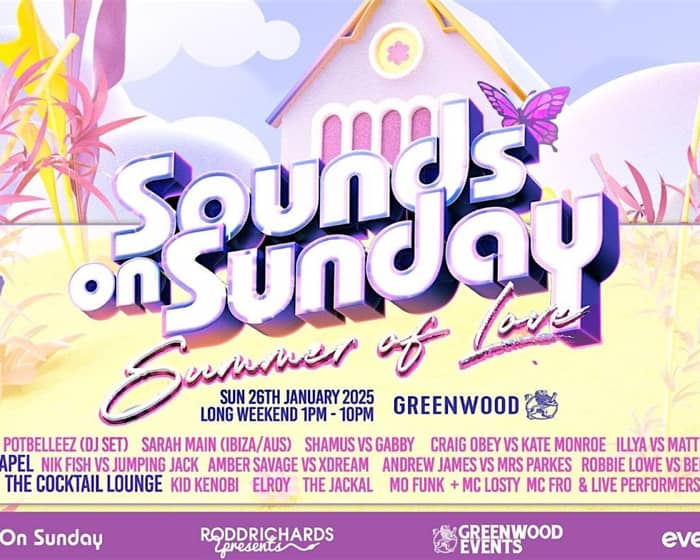 Sounds on Sunday: Summer of Love tickets