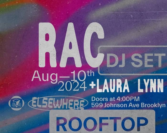 RAC (DJ Set) tickets