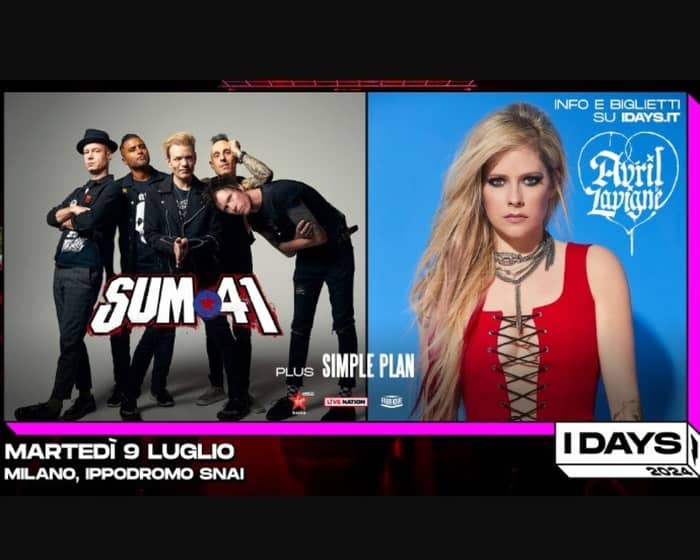 Sum 41 + Avril Lavigne  I-Days 2024 tickets
