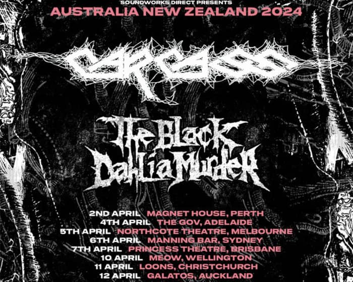 Carcass (UK) + The Black Dahlia Murder (USA) tickets