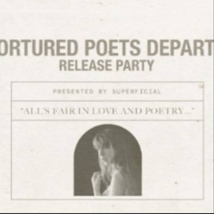 The Tortured Poets Department Release Party events