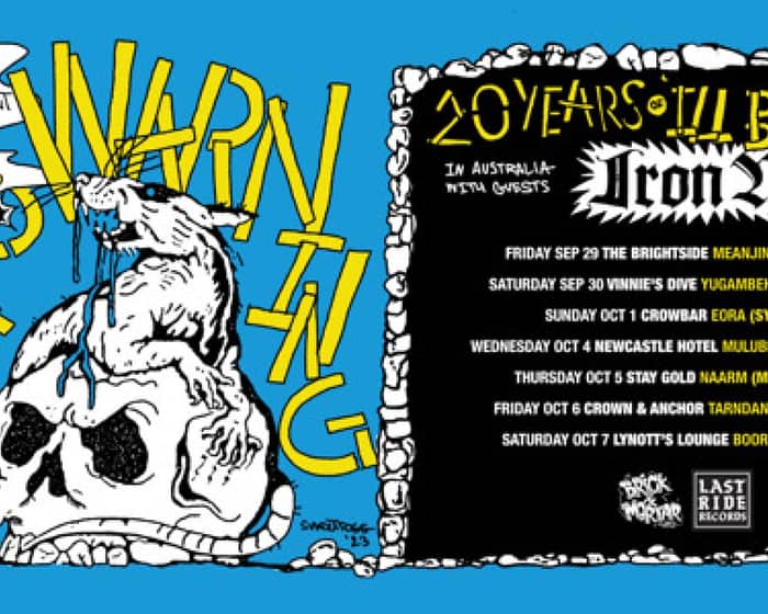 NO WARNING Australian tour w/ Iron Mind tickets
