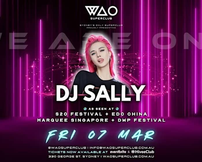 DJ Sally tickets