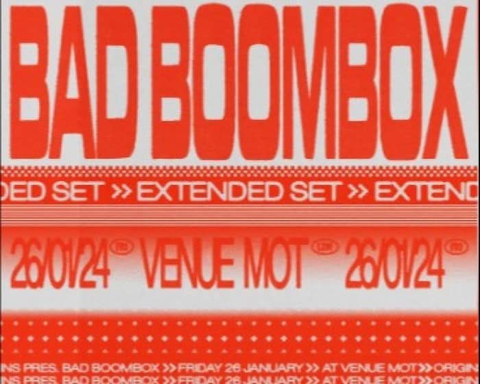Bad Boombox tickets