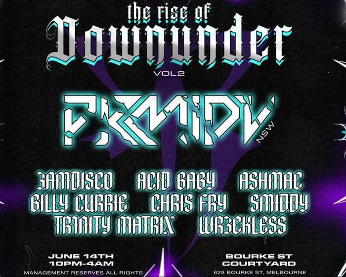 The Rise Of Downunder Vol.2 tickets