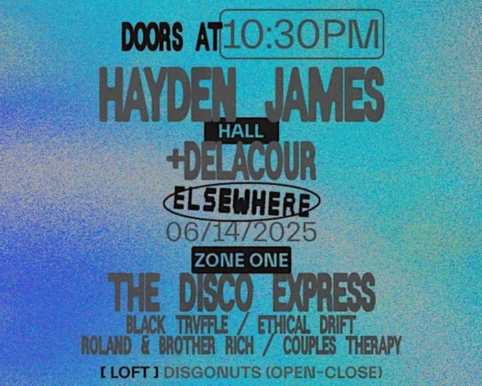 Hayden James tickets