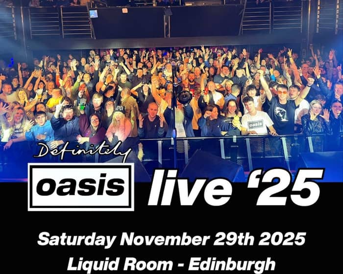 Definitely Oasis tickets