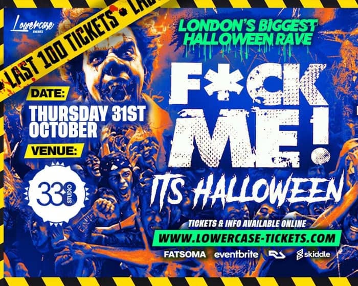 F*ck Me It's Halloween 2024 tickets