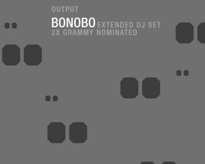 Bonobo tickets
