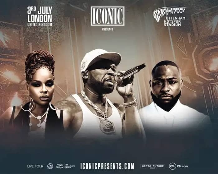 50 Cent, Davido, Mary J Blige tickets