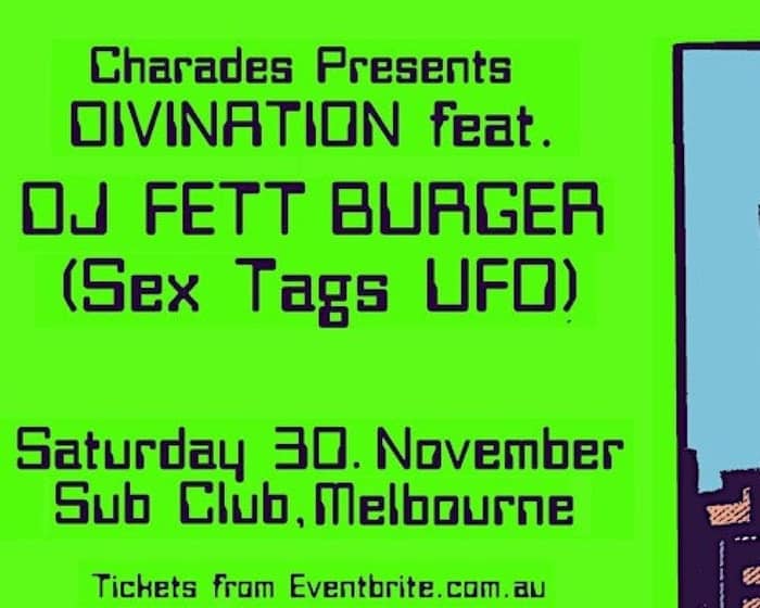 DJ Fett Burger tickets